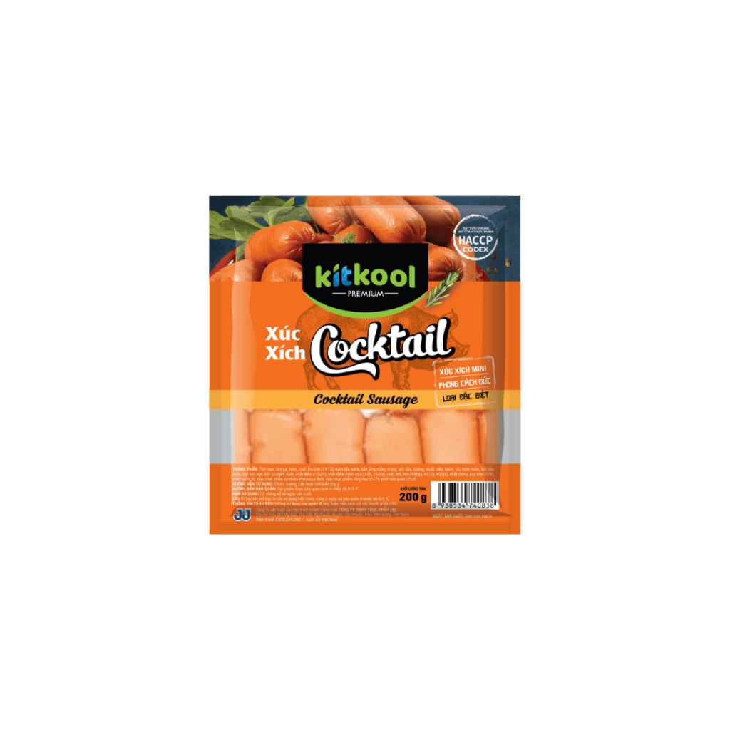 Xúc xích Cocktail 200g Kitkool